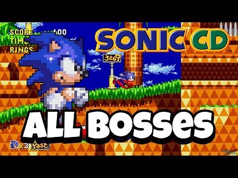 Sonic CD - All Bosses