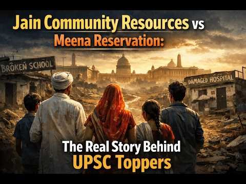 Jain Community Resources vs Meena Reservation: The Real Story Behind UPSC Toppers | Daksha #upsc