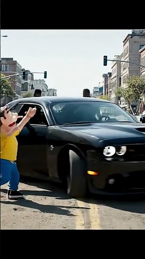 Jeffy running from the cops