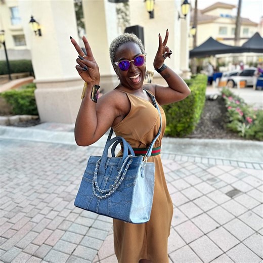 Structured Denim Tote Bag – Handmade Recycled Jeans Purse With Chain Detail, Eco-friendly Structured Handbag - Etsy