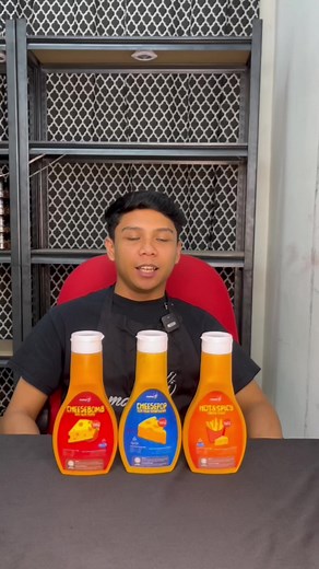 Pengenalan Sos Keju: Cheese Bomb, Hot and Spicy, dan Cheese Pop