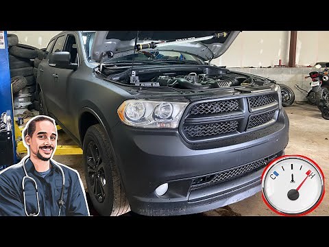 Busted Oil Cooler caused Dodge Durango to Over Heat - Common 3.6 Pentastar Problem #dodgedurango