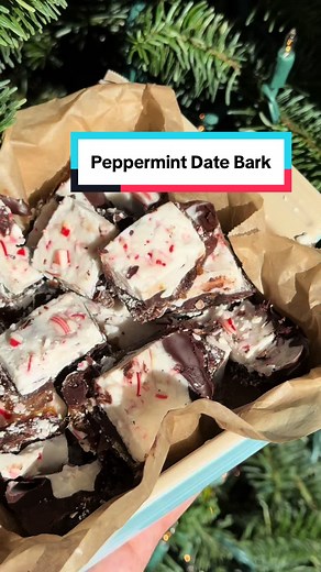Delicious Peppermint Date Bark Recipe for the Holidays