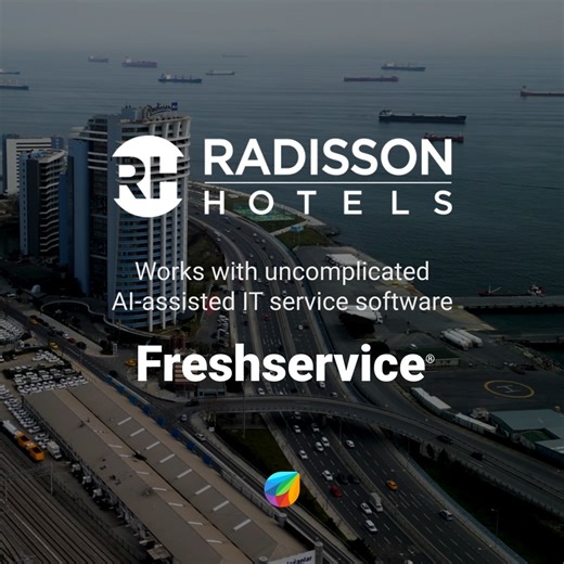 ITSM, but for revenue ops? Radisson Hotels runs their revenue operations for 1500 hotels on Freshservice. When they were looking for an ITSM-like tool, but not for a use-case in a typical ITSM environment, Freshservice immediately stood out. Freshservice was a tailor-made fit: easy implementation, structured intake with 23 categories, and clear workload insights so the team can route work to the right specialist in a few clicks. | Freshworks