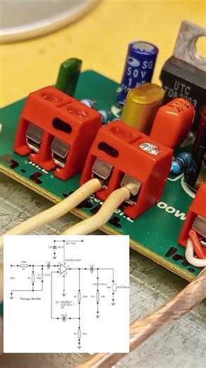 Testing an 100 WATT power amplifie ic tda2003
