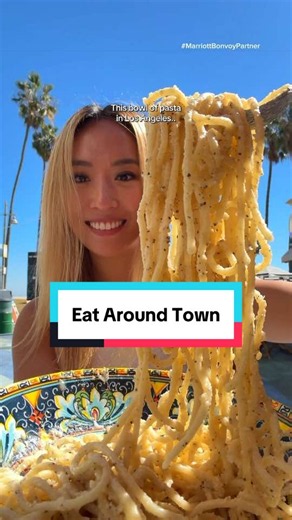 #MarriottBonvoyPartner 😋 How eating at local restaurants can help pay for your next trip ✨✈️ Check out Eat Around Town by Marriott Bonvoy @Marriott Bonvoy #la #foodie #restaurant #recommendation