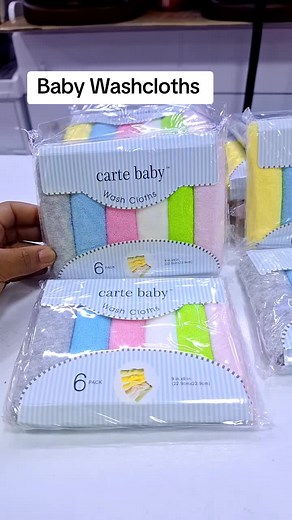 "Soft on baby’s skin, tough on messes. Our baby washcloths make bathti...