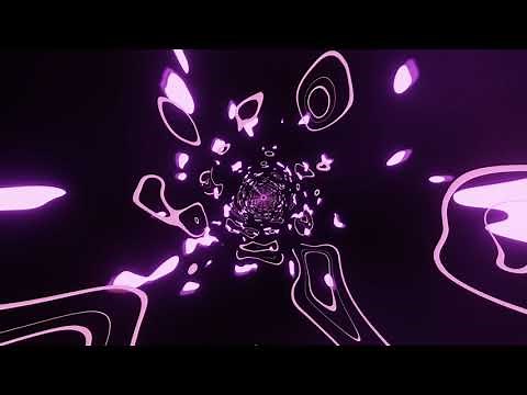 VJ LOOP NEON Pink Purple Metallic Abstract Background Video Lines Pattern Motion 4k Screensaver