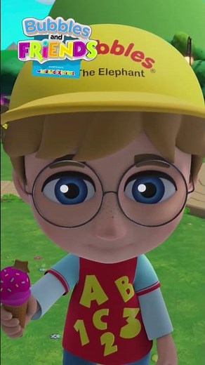 🍦 Sharing is sweeter than ice cream! 💙✨ Watch & sing along! 🎶#education #youtubekids