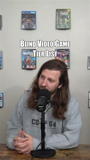 BLIND VIDEO GAME TIER LIST!!! #gaming #videogames