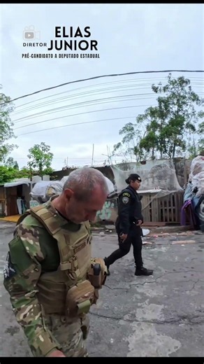 Incursão ROMU na comunidade #romu #policia #criminosos #rota #diretoreliasjunior