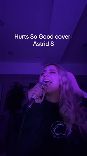 Hurts So Good cover-Astrid S (SICK COVERS LFG) #singing #cover #hurtssogood #astrids #upcomingartis