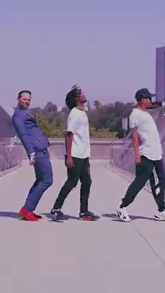 Put on my red pepper steppers to walk through with Myles Yachts (center) and Terrence RawSwagger Green (right) 😝🤘🏻 #walkthroughchallenge | Nick Kosir - The Dancing Weatherman