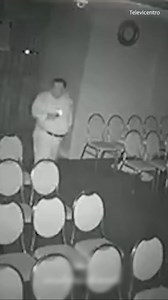 Creepy CCTV footage from a funeral home shows a child running past a night guard yet the guard never reacts. | Slapped Ham