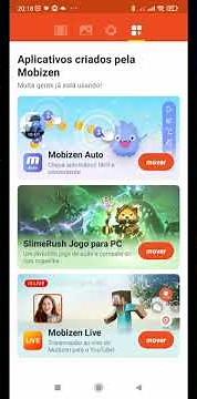 tutorial de como fazer live pelo Mobizen