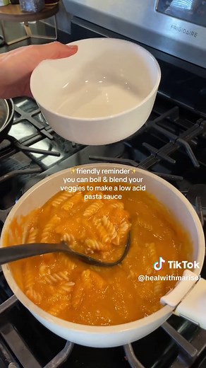 Low Acid Pasta Sauce Recipe: Butternut Squash & Carrots
