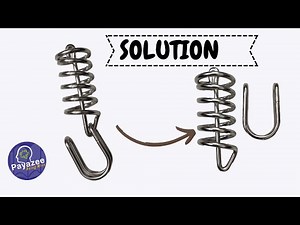 Spring and U metal wire | Puzzle solved 18