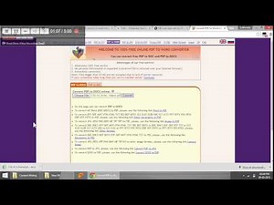 Convert PDF To Word Online With Convertonlinefree