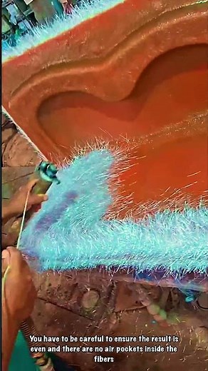 The Strength of Fiberglass: Professional Spray-Up Technique