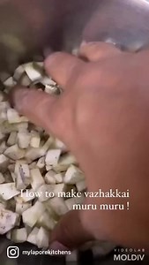 163K views · 868 reactions | Recipe for vazhakkai muru muru : Chop...