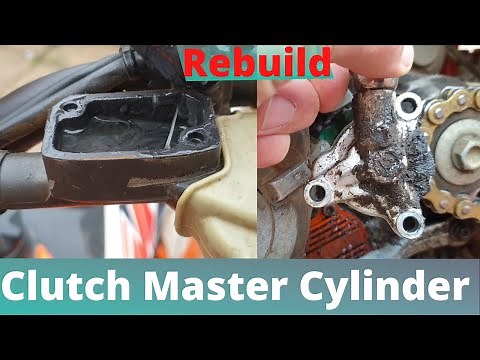 how to rebuild ktm clutch slave cylinder