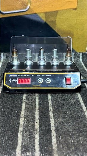 Spark Plugs working Check With Plug Tester Machine #spark #plugs #tester #machine #checking