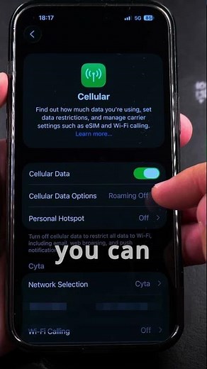 iPhone How to Turn Off 5G and Use 4G Only Part 2