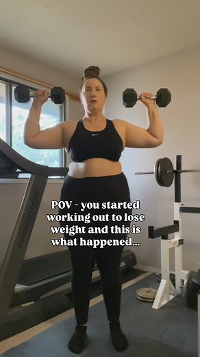 Andrea | CPT & Online Coach | YYC on Instagram: "I thought the goal was to shrink. But somewhere along the way... 💪🏼 I got stronger than I ever thought possible 🔥 I built muscle l’m genuinely proud of (and can’t stop flexing) ✨ I found confidence I didn’t know existed 🍽️ I stopped obsessing over food and started fueling my body with love 🏋🏼‍♀️ I found a new hobby I really love I wanted to change how I looked. But I ended up changing how I feel-and that’s what truly transformed everything �