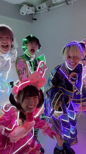 ポケダンスのリアルサイリウムチェンジ動画