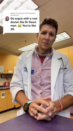I may only be 40 but I have a medical license, something “Dr” Sears doesn’t. #Medicine #pediatrics #kids #doctor #nevergrowup #youth #baby | Dr. Rossome
