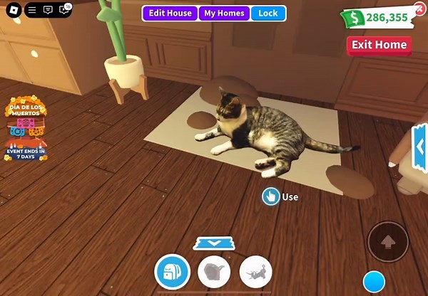 Realistic Wooden Floor Tutorial in Adopt Me | Cozy Cabin House Build