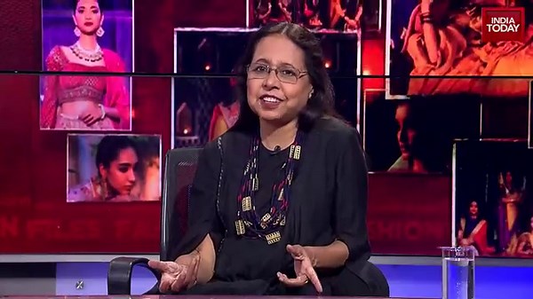 Designer Anju Modi on her new collection, return of physical fashion shows and more | Watch