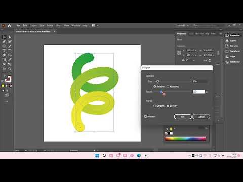 How To Create Fuzzy Colorful Texture In Adobe Illustrator CC