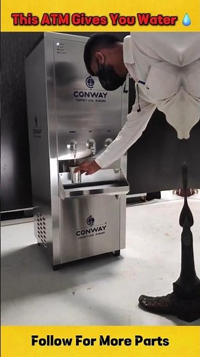 Water ATM in India 💧 | Smart Solution for Clean Drinking Water #shorts