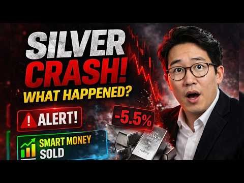Silver Crash Explained | Silver Price Drop 5.5% | CFTC Report Analysis