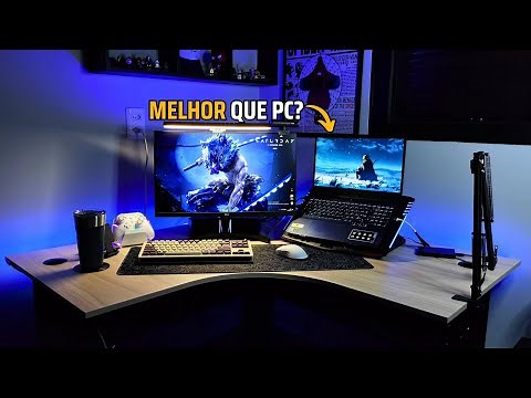 My First GAMER SETUP with NOTEBOOK💙 - Making a DREAM come true!