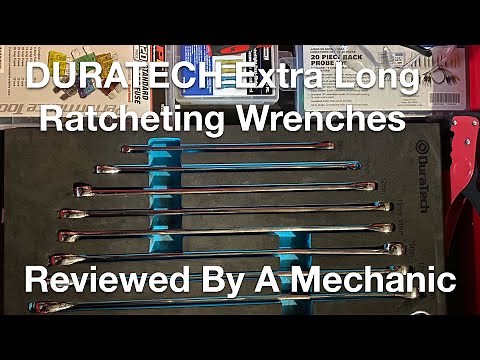 DuraTech Extra Long Ratcheting Wrenches Reviewed By A Mechanic