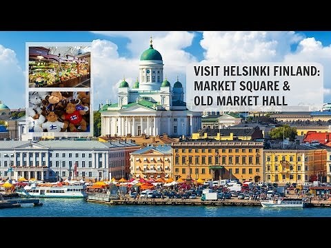 Visit Helsinki #1 Kauppatori Market Square & Old Market Hall