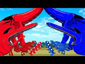 Red T-rex vs Blue T-rex: What Happened Immediately After the Dinosaurs Went Extinct?Little Dinosaurs
