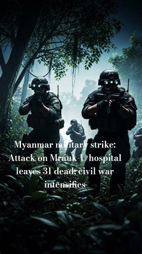 Myamar Military Action #trendingnewsDreamScreenAI #news #newsupdate