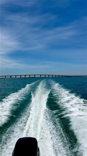 Beautiful day in Shinnecock Bay in Hampton Bays, NY #bostonwhaler #boating #boatlife #boats