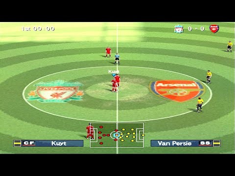 Pro Evolution Soccer 6 - Liverpool vs Arsenal | PS2