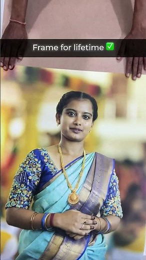 From a simple photo to a frame full of memories. 🖼️ #PhotoFrame #CustomFrames #GiftIdeasIndia