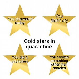 Gold Star Stickers Meme Template