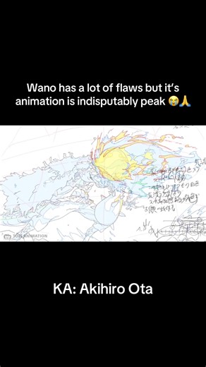 One Piece Wano Arc: Peak Animation by Akihiro Otawano