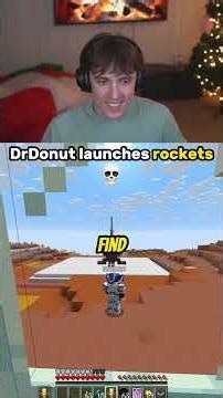 DrDonut launches rockets into space!🥀