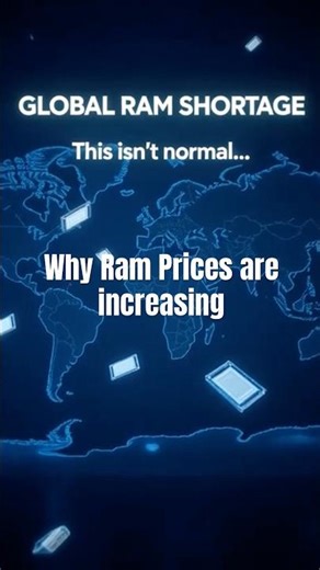 Global RAM Shortage Explained | Why RAM Is Getting Expensive |#shorts