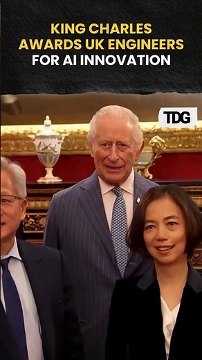 #kingcharles | King Charles Awards Queen Elizabeth Engineering Prize to AI Innovators | #shorts