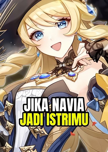 Navia Genshin Impact Istri Versi SDD