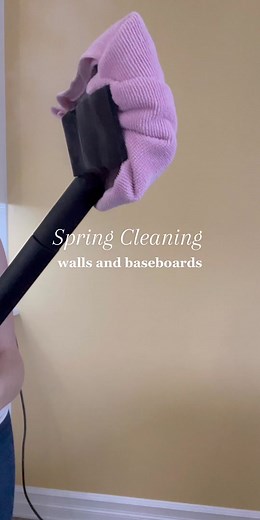 Spring Cleaning Challenge: Steam Cleaning Walls and Baseboards